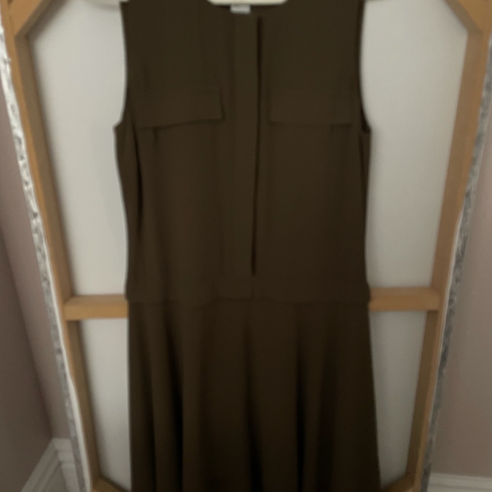 NWT H&M dress asymmetrical hem sleeveless size 4